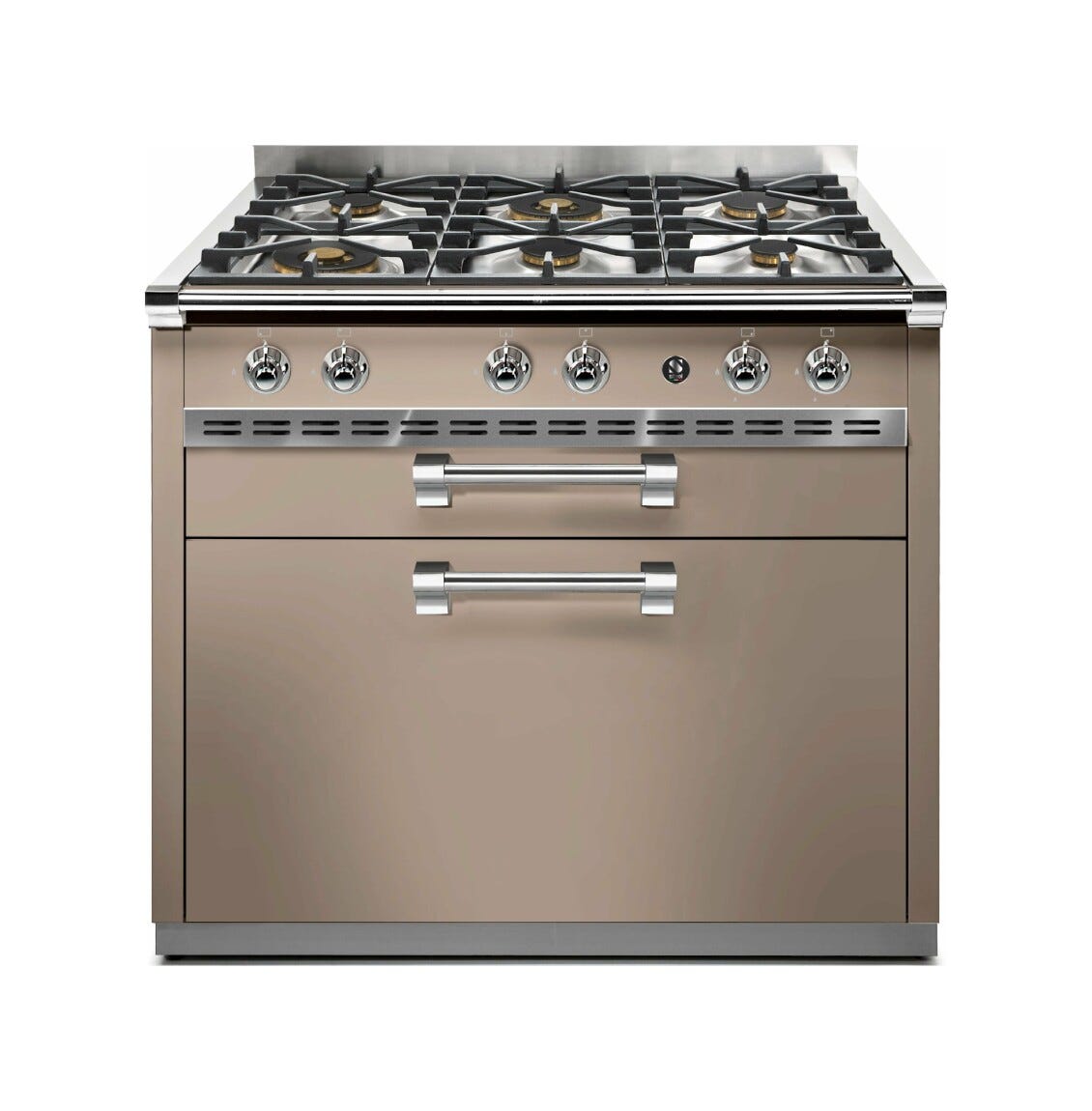 Steel Ascot 90 A9C Cook unit Cook unit piano cottura a gas o induzione, vano stoccaggio, acciaio inox