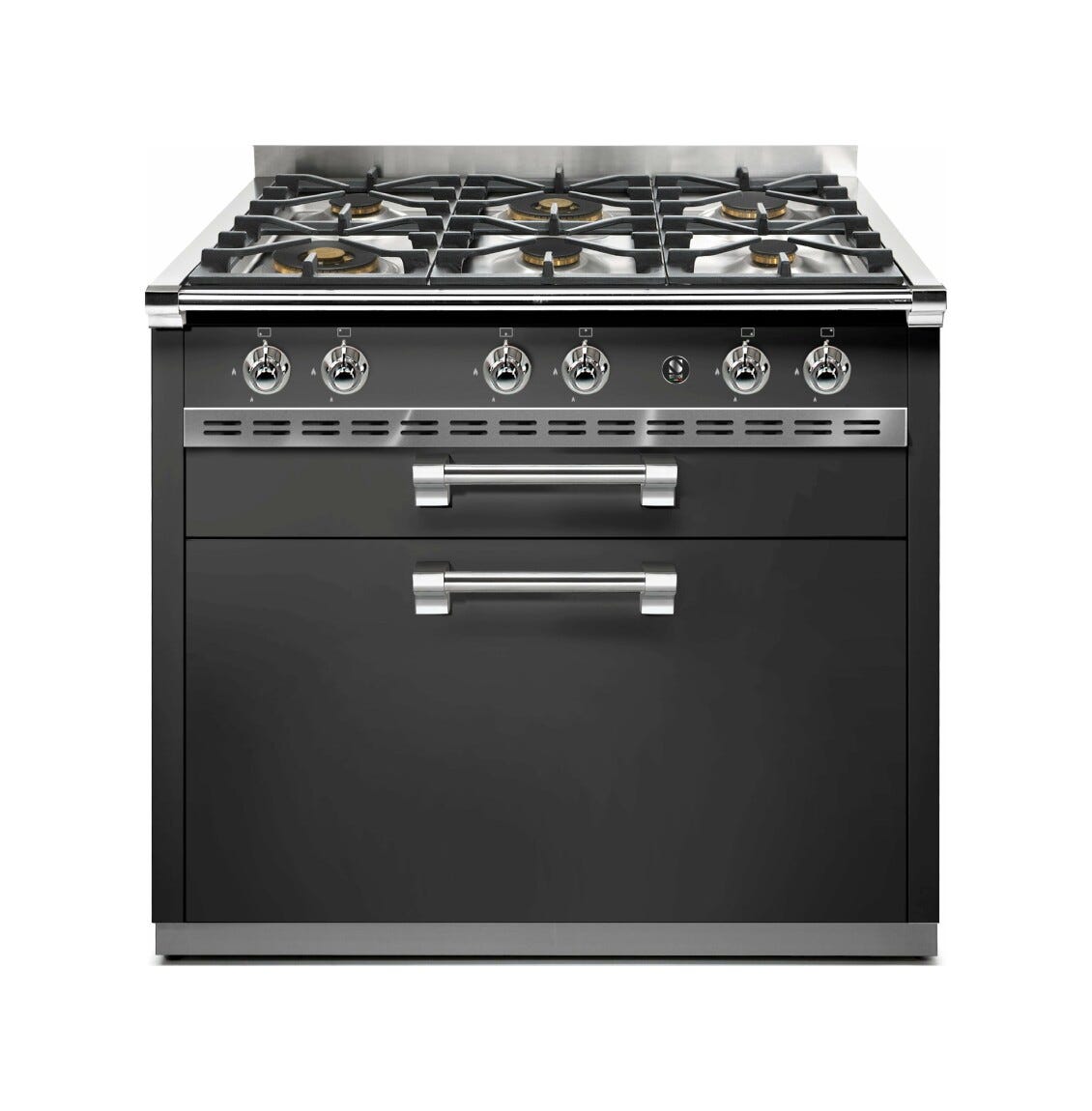 Steel Ascot 90 A9C Cook unit Cook unit piano cottura a gas o induzione, vano stoccaggio, acciaio inox