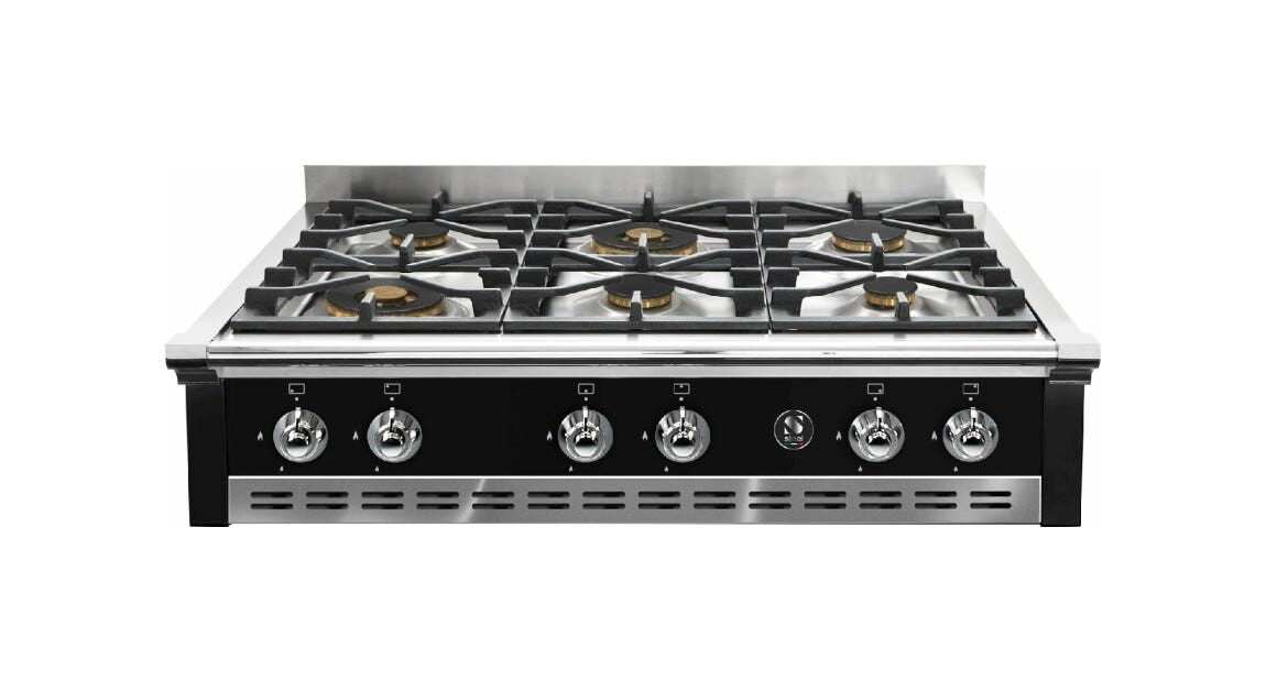 Steel A9 Ascot Cooktop Piano cottura ad appoggio cm. 90