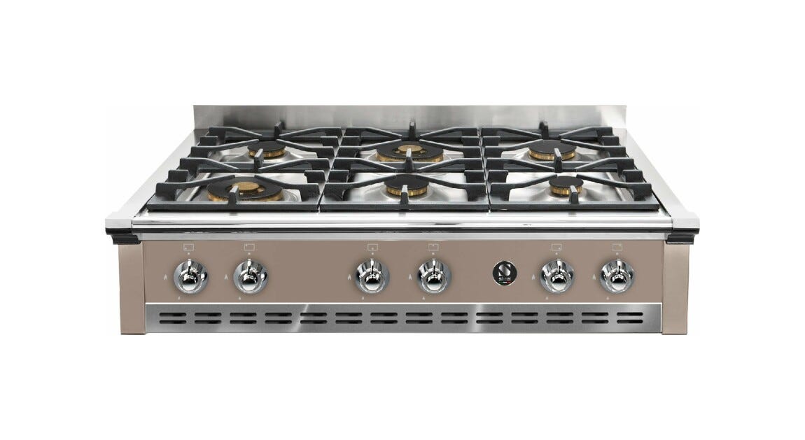 Steel A9 Ascot Cooktop Piano cottura ad appoggio cm. 90