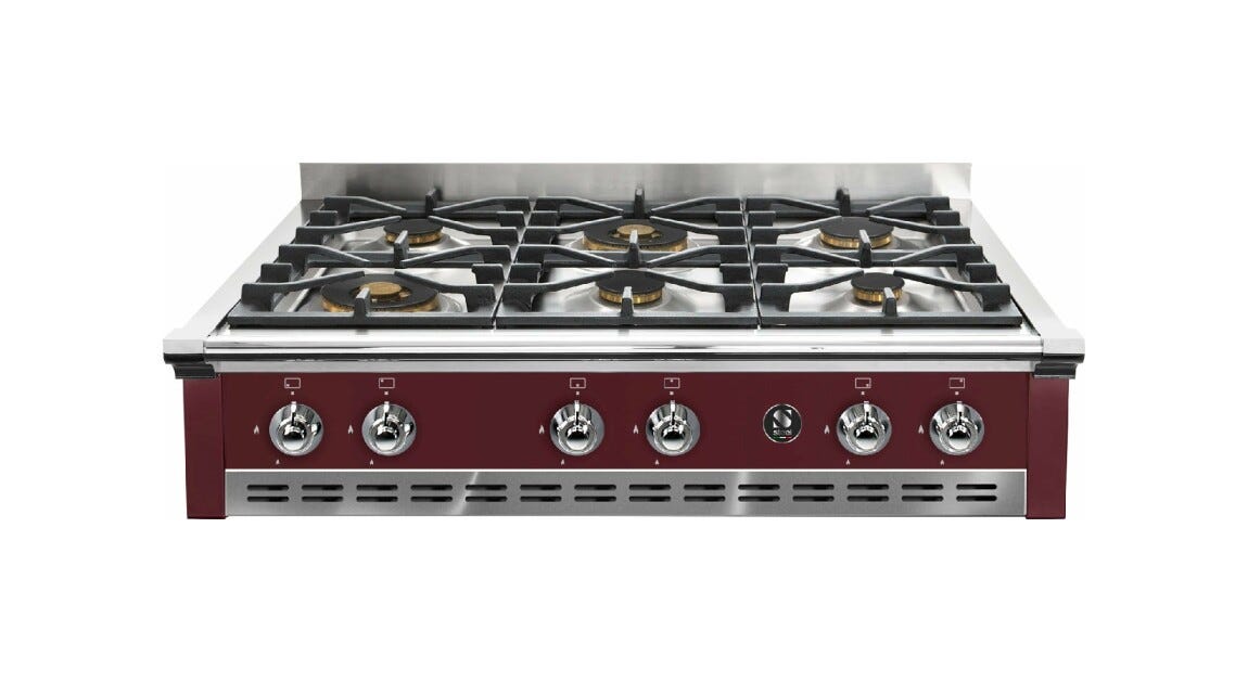 Steel A9 Ascot Cooktop Piano cottura ad appoggio cm. 90