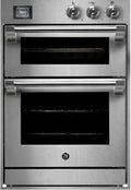 Steel Ascot 60x90 AQFFE6-S Ascot Doppio forno da incasso 60x90 cm, combi-steam 70 lt + forno pizza/grill 34 lt