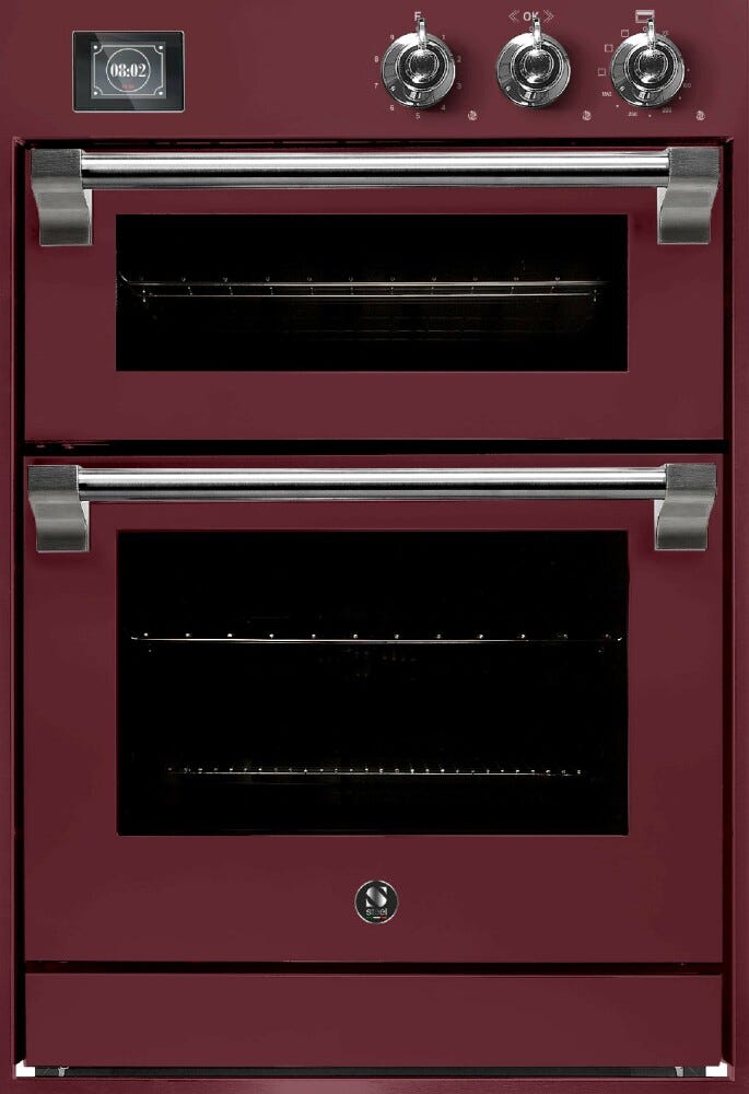 Steel Ascot 60x90 AQFFE6-S Ascot Doppio forno da incasso 60x90 cm, combi-steam 70 lt + forno pizza/grill 34 lt