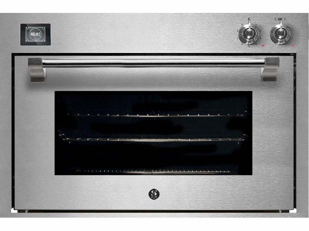Steel Ascot 90X60 AQFE9-S Ascot Forno da incasso 90 cm, 91 litri, 15 funzioni combi-steam