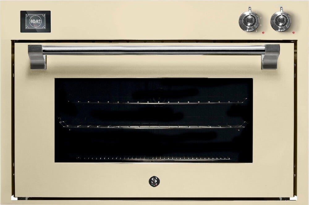 Steel Ascot 90X60 AQFE9-S Ascot Forno da incasso 90 cm, 91 litri, 15 funzioni combi-steam
