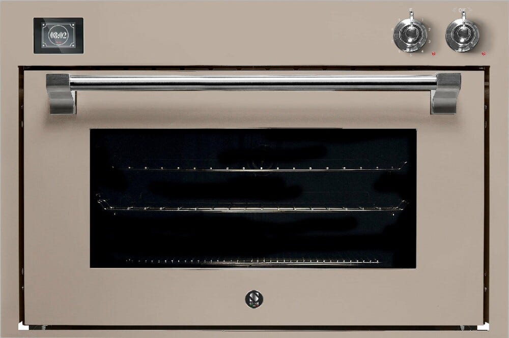 Steel Ascot 90X60 AQFE9-S Ascot Forno da incasso 90 cm, 91 litri, 15 funzioni combi-steam