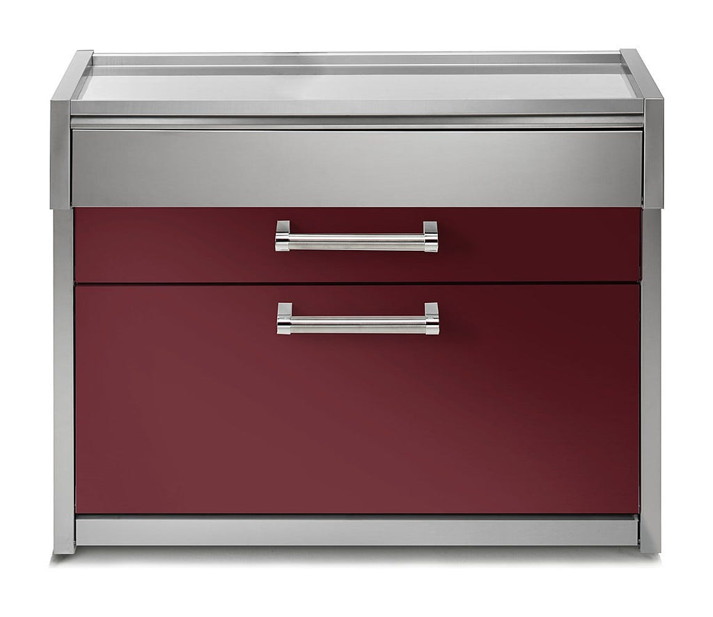 Steel Genesi GQ12C-P Woorktables Tavolo da lavoro 120 cm, 3 cassetti push-pull, acciaio inox AISI 304