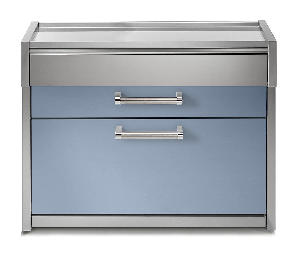 Steel Genesi GQ12C-P Woorktables Tavolo da lavoro 120 cm, 3 cassetti push-pull, acciaio inox AISI 304