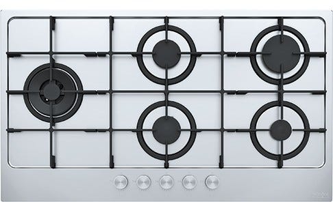 Franke FHMA 905 4G DCL XS C Maris Piano cottura 5 fuochi a gas cm 88 - inox satinato