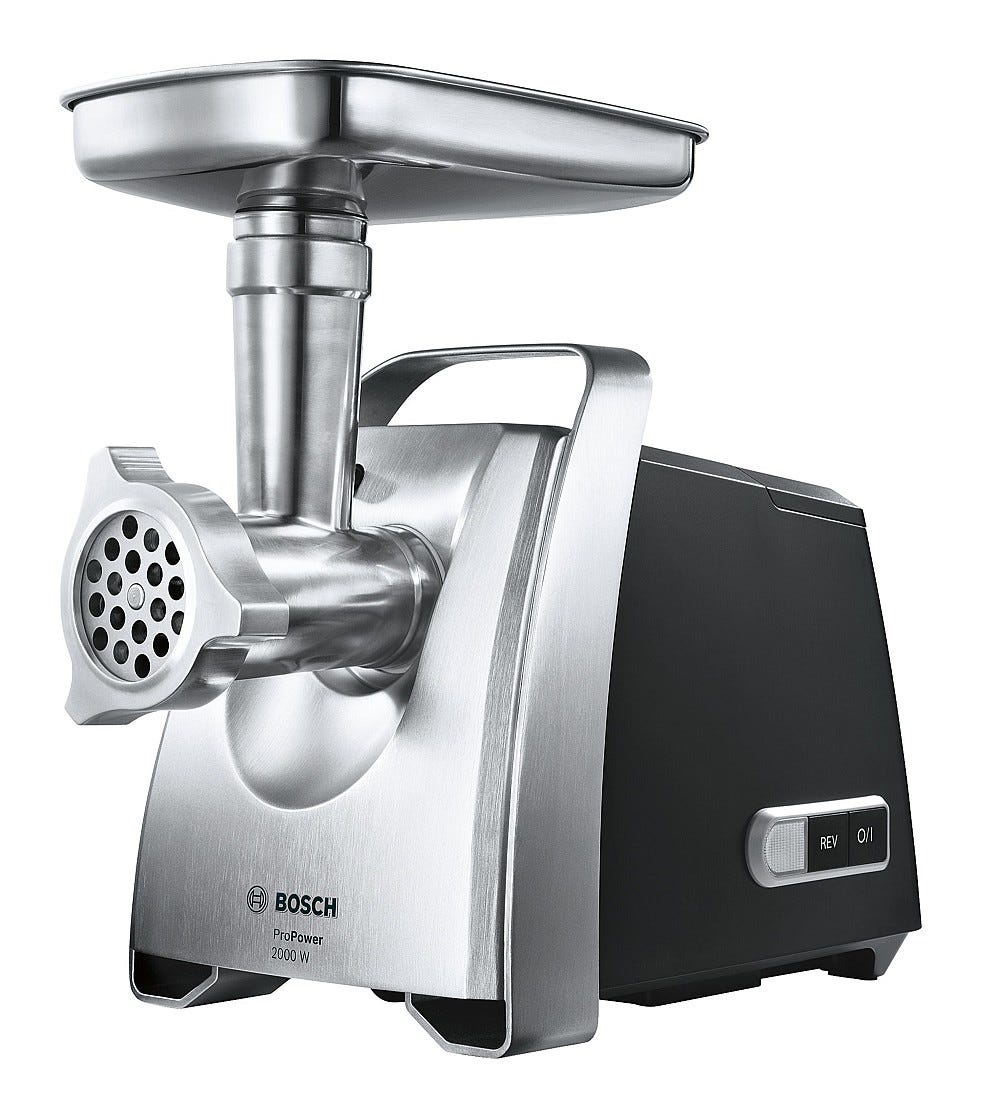 Bosch MFW68660 Tritacarne abbinato grattugia ProPower 800 W - Nero