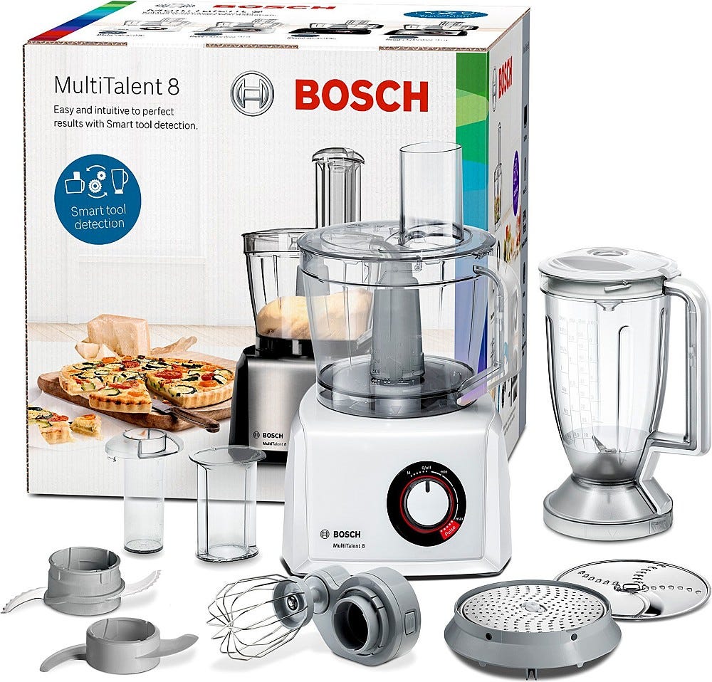 Bosch MC812W501 Robot da cucina multifunzione - 3,9 lt - bianco
