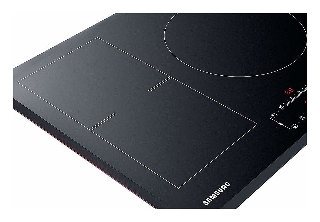 Samsung NZ84F7NC6AB Piano cottura a induzione cm. 80 - vetroceramica nero