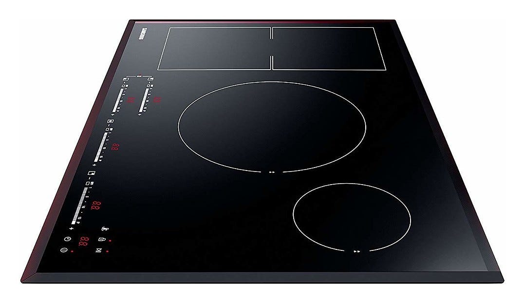 Samsung NZ84F7NC6AB Piano cottura a induzione cm. 80 - vetroceramica nero