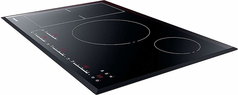 Samsung NZ84F7NC6AB Piano cottura a induzione cm. 80 - vetroceramica nero