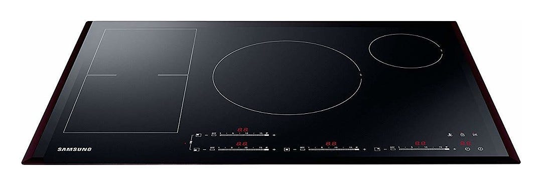 Samsung NZ84F7NC6AB Piano cottura a induzione cm. 80 - vetroceramica nero