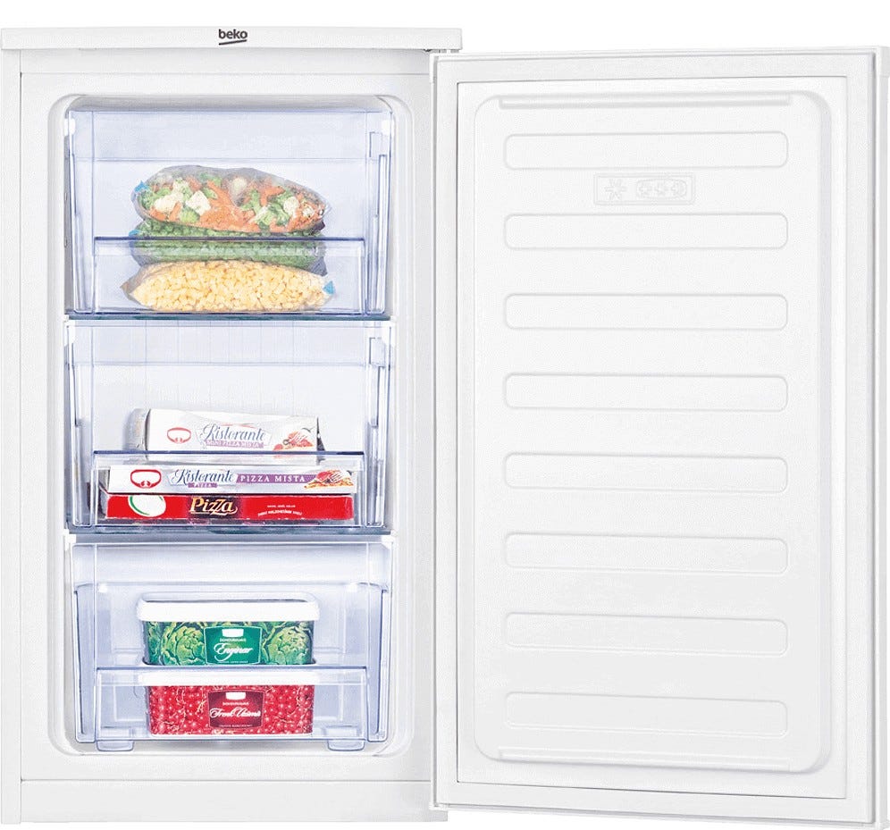 Beko FS166020 Congelatore statico cm. 48 - h. 82 - lt. 65 - bianco