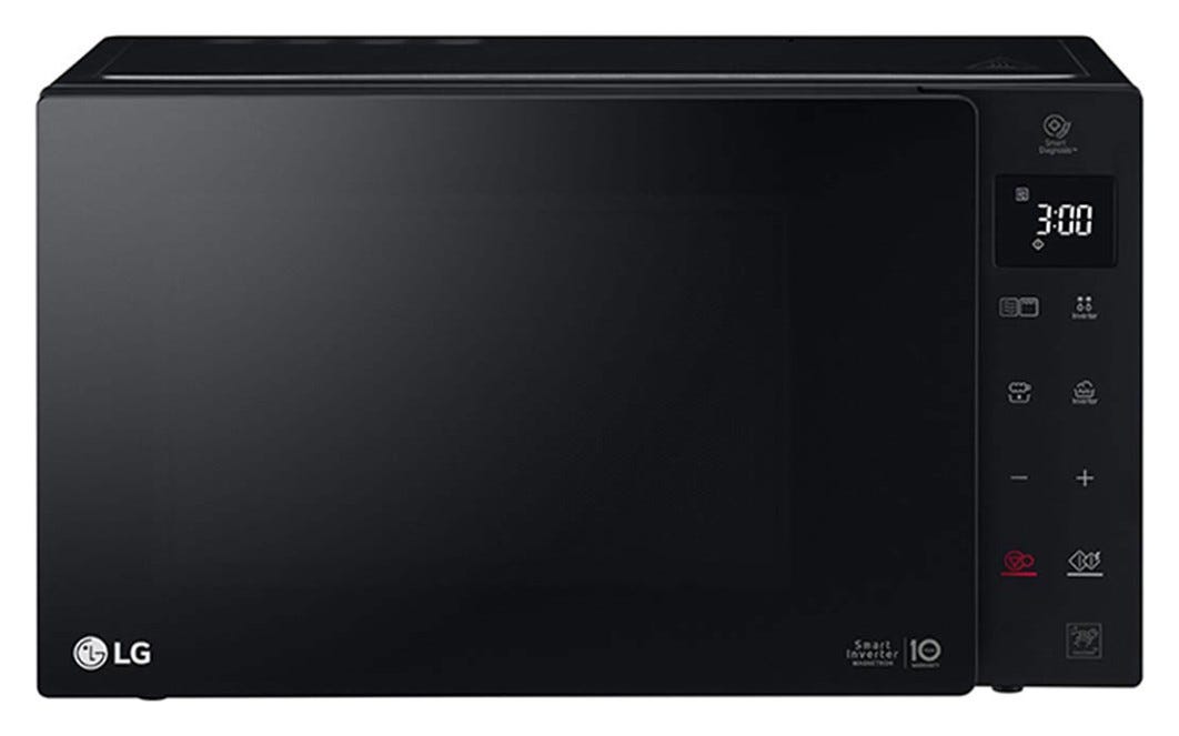 LG MH6535GIB NeoChef™ Forno microonde combinato a libera installazione cm. 48 - nero fumè