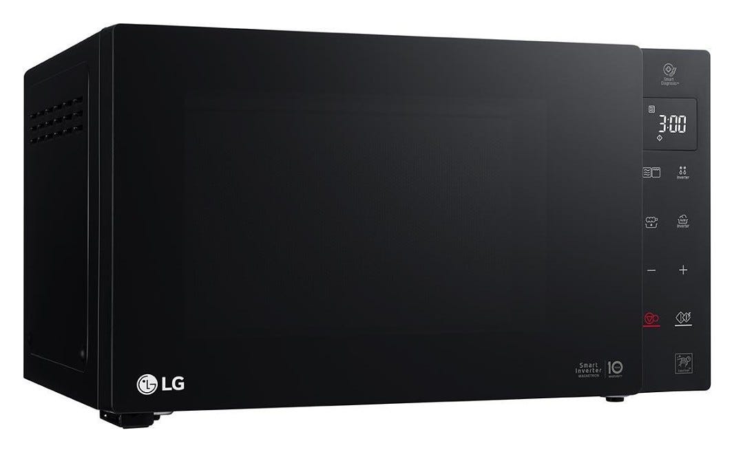 LG MH6535GIB NeoChef™ Forno microonde combinato a libera installazione cm. 48 - nero fumè