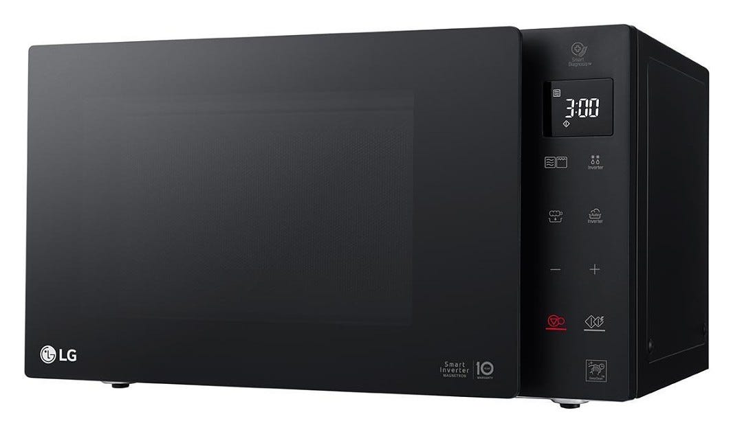 LG MH6535GIB NeoChef™ Forno microonde combinato a libera installazione cm. 48 - nero fumè