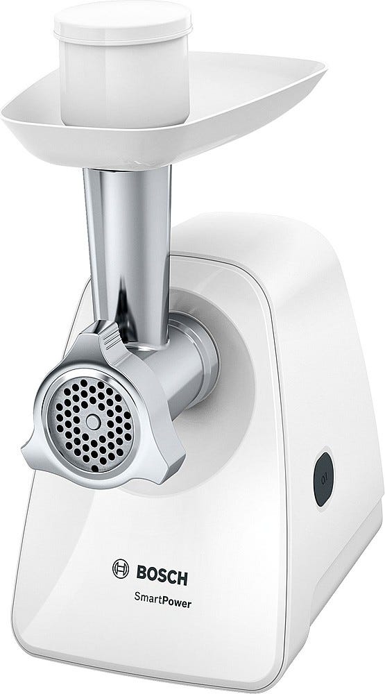 Bosch MFW2500W SmartPower Tritacarne 350 W - bianco