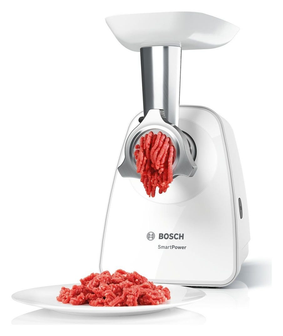 Bosch MFW2500W SmartPower Tritacarne 350 W - bianco