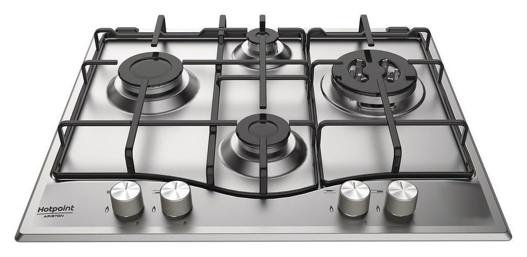 Hotpoint Ariston PCN 642 T/IX/HAR Piano cottura a gas cm 60 - inox