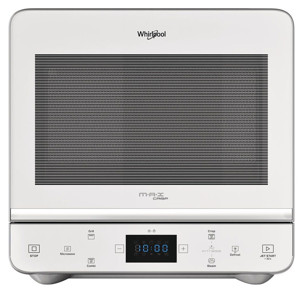 Whirlpool MAX49WSL Forno a microonde cm. 39 - argento