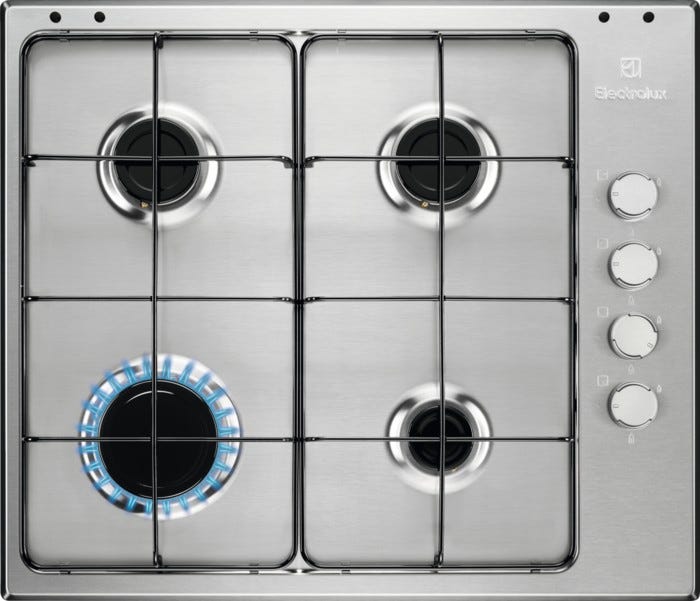 Electrolux EGS6404SX Piano cottura a gas cm. 60 - inox