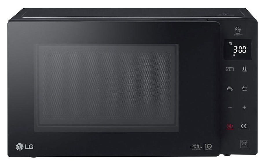 LG MH6336GIB Neochef™ Forno microonde con grill cm. 48 - nero fumè
