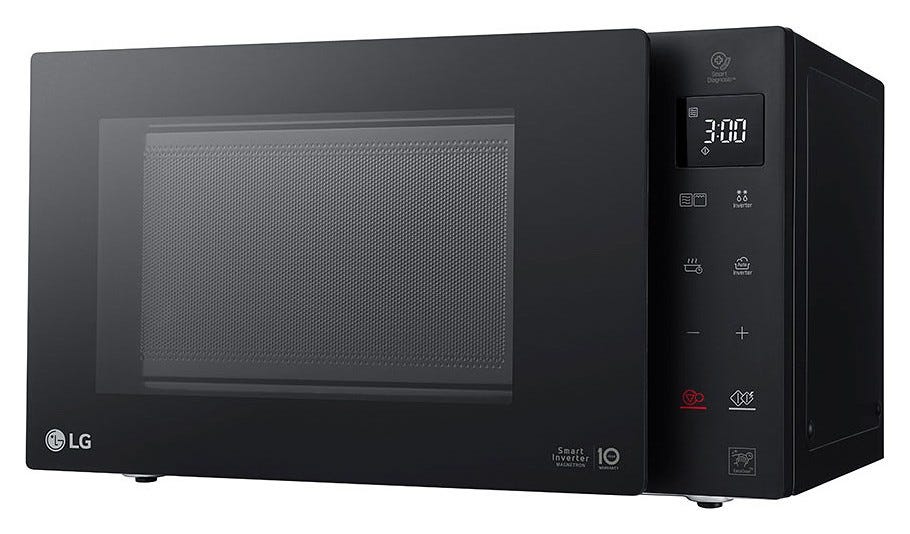 LG MH6336GIB Neochef™ Forno microonde con grill cm. 48 - nero fumè