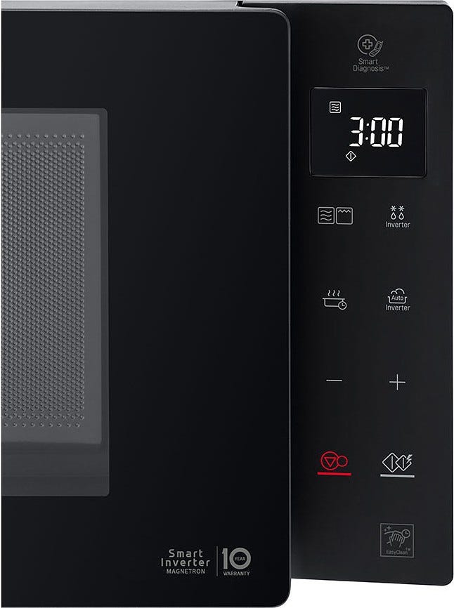 LG MH6336GIB Neochef™ Forno microonde con grill cm. 48 - nero fumè