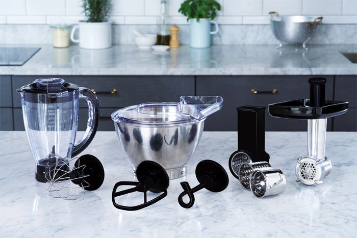 Electrolux EKM3700 Planetaria - 4 lt - nero