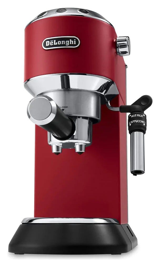 De Longhi EC 685.R Dedica Style Macchina per caffè automatica - rosso