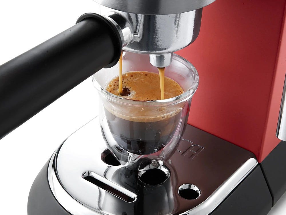 De Longhi EC 685.R Dedica Style Macchina per caffè automatica - rosso