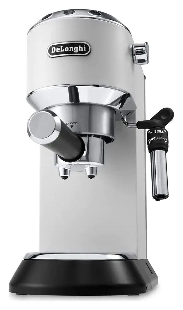 De Longhi EC 685.W Dedica Style Macchina per caffè automatica - bianco