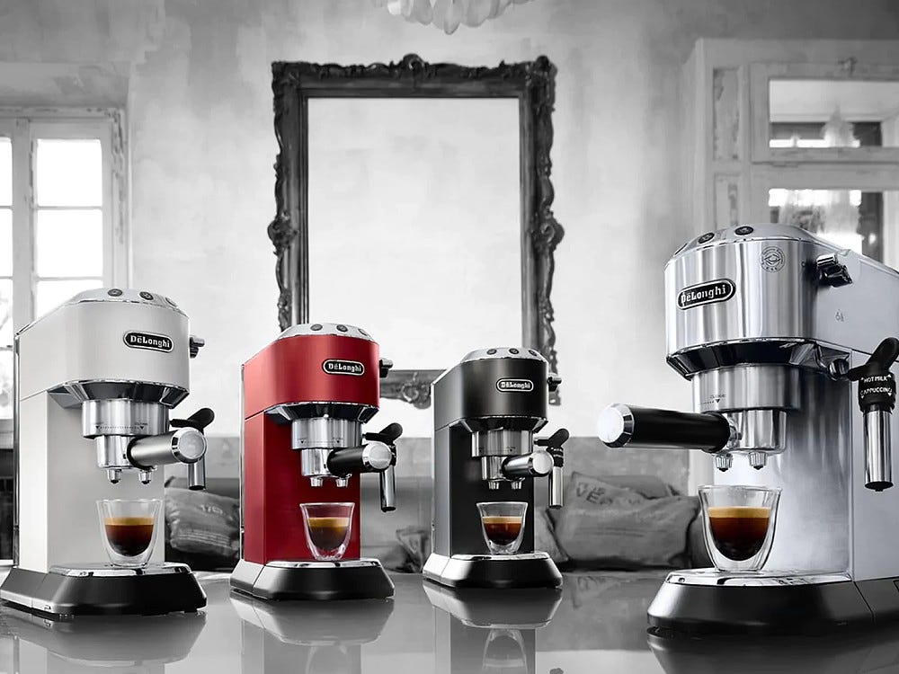 De Longhi EC 685.W Dedica Style Macchina per caffè automatica - bianco