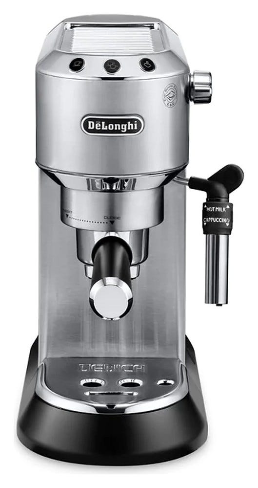 De Longhi EC 685.M Dedica Style Macchina per caffè automatica - grigio metallizzato