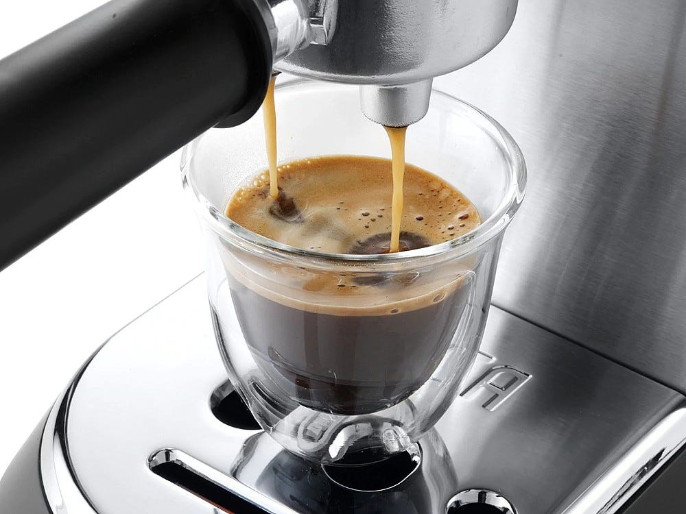 De Longhi EC 685.M Dedica Style Macchina per caffè automatica - grigio metallizzato