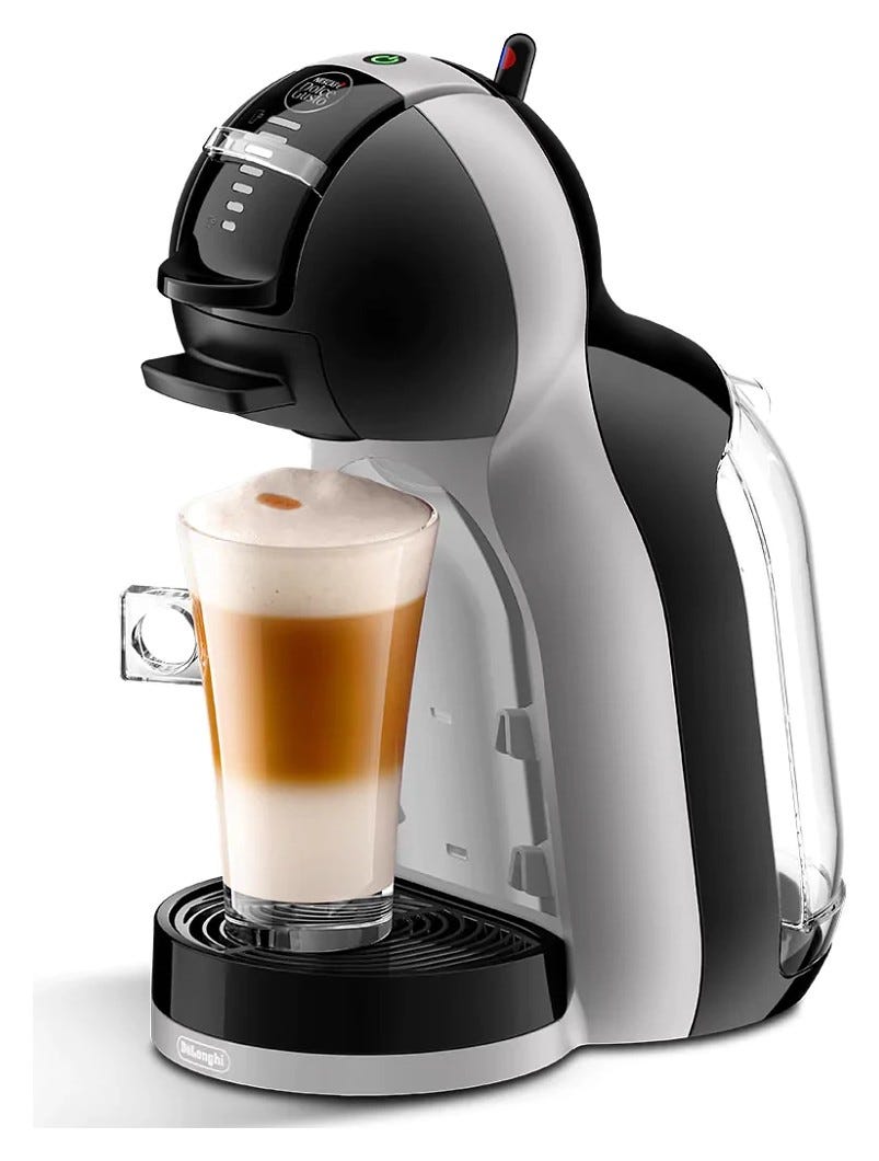 De Longhi EDG-155BG Dolce gusto Macchina per caffè automatica - nero/grigio