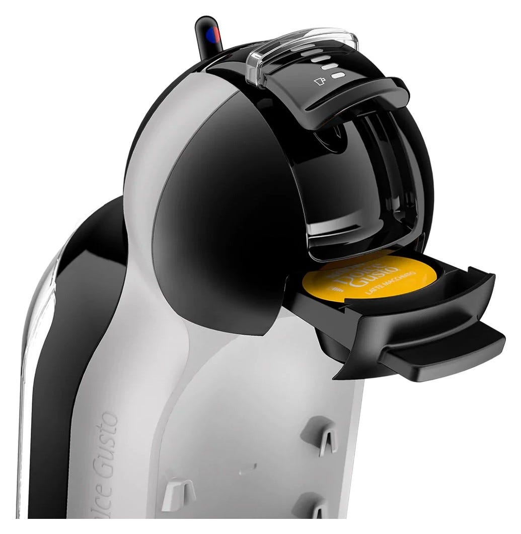 De Longhi EDG-155BG Dolce gusto Macchina per caffè automatica - nero/grigio
