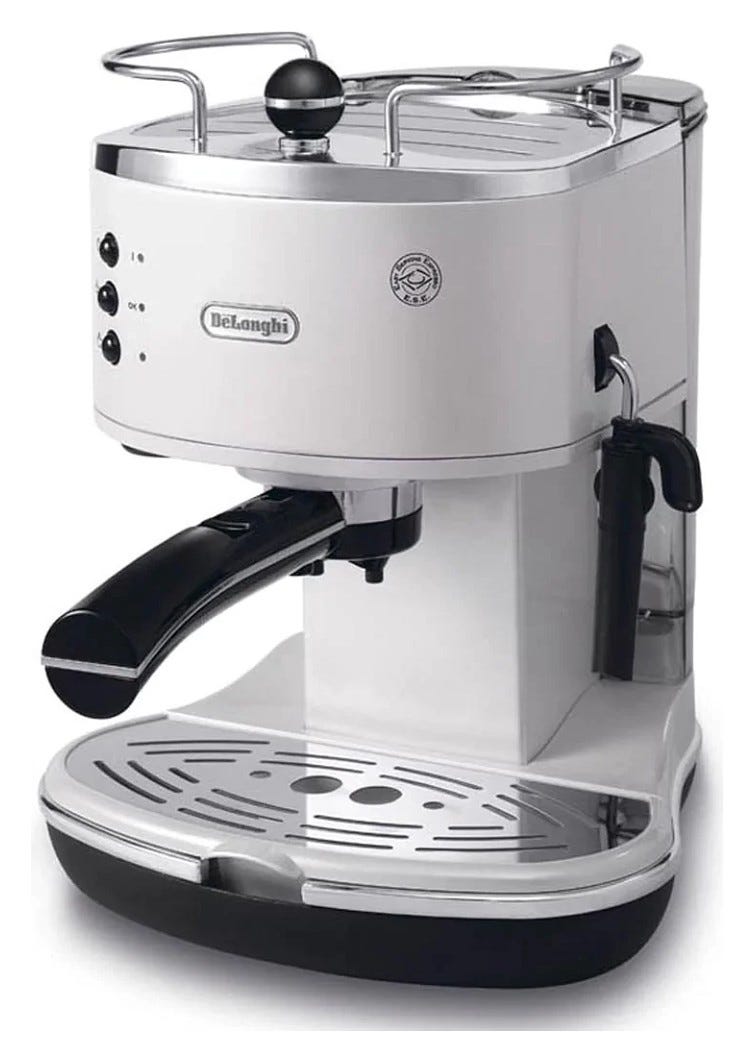 De Longhi Icona ECO 311.W Macchina per caffè automatica - bianco