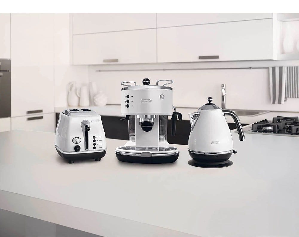 De Longhi Icona ECO 311.W Macchina per caffè automatica - bianco