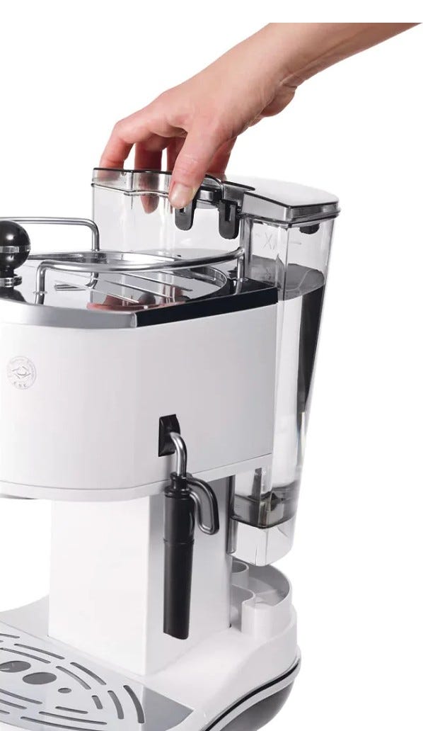 De Longhi Icona ECO 311.W Macchina per caffè automatica - bianco