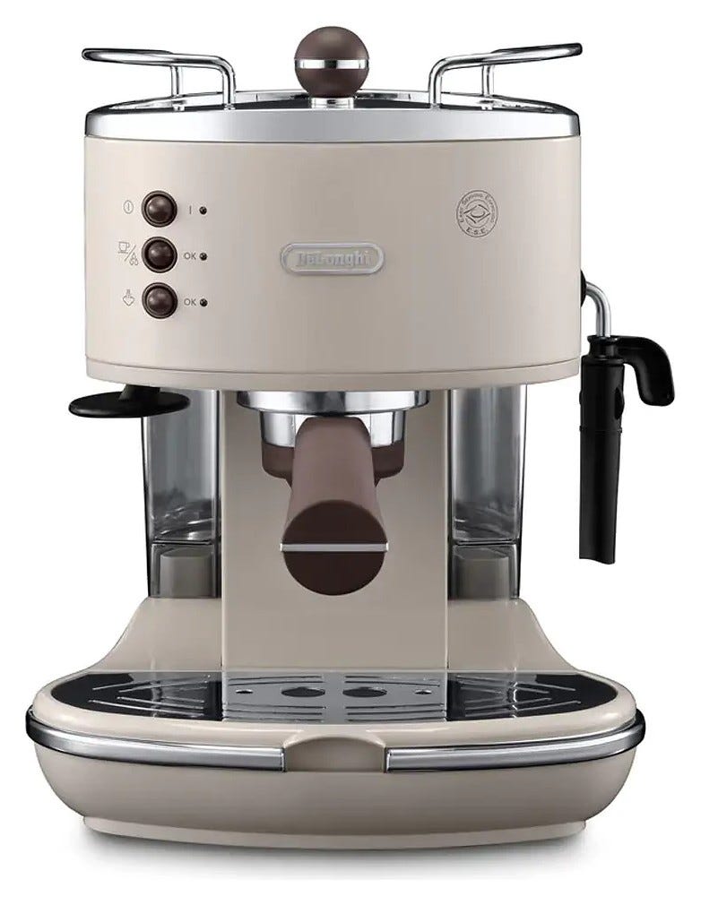 De Longhi Icona Vintage ECOV 311.BG Macchina per caffè automatica - beige