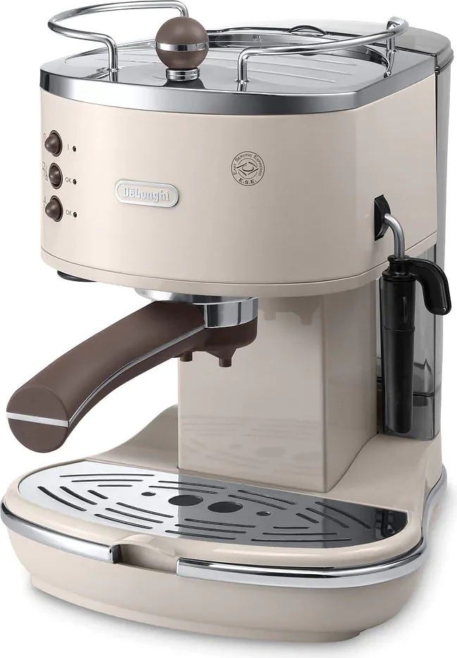 De Longhi Icona Vintage ECOV 311.BG Macchina per caffè automatica - beige