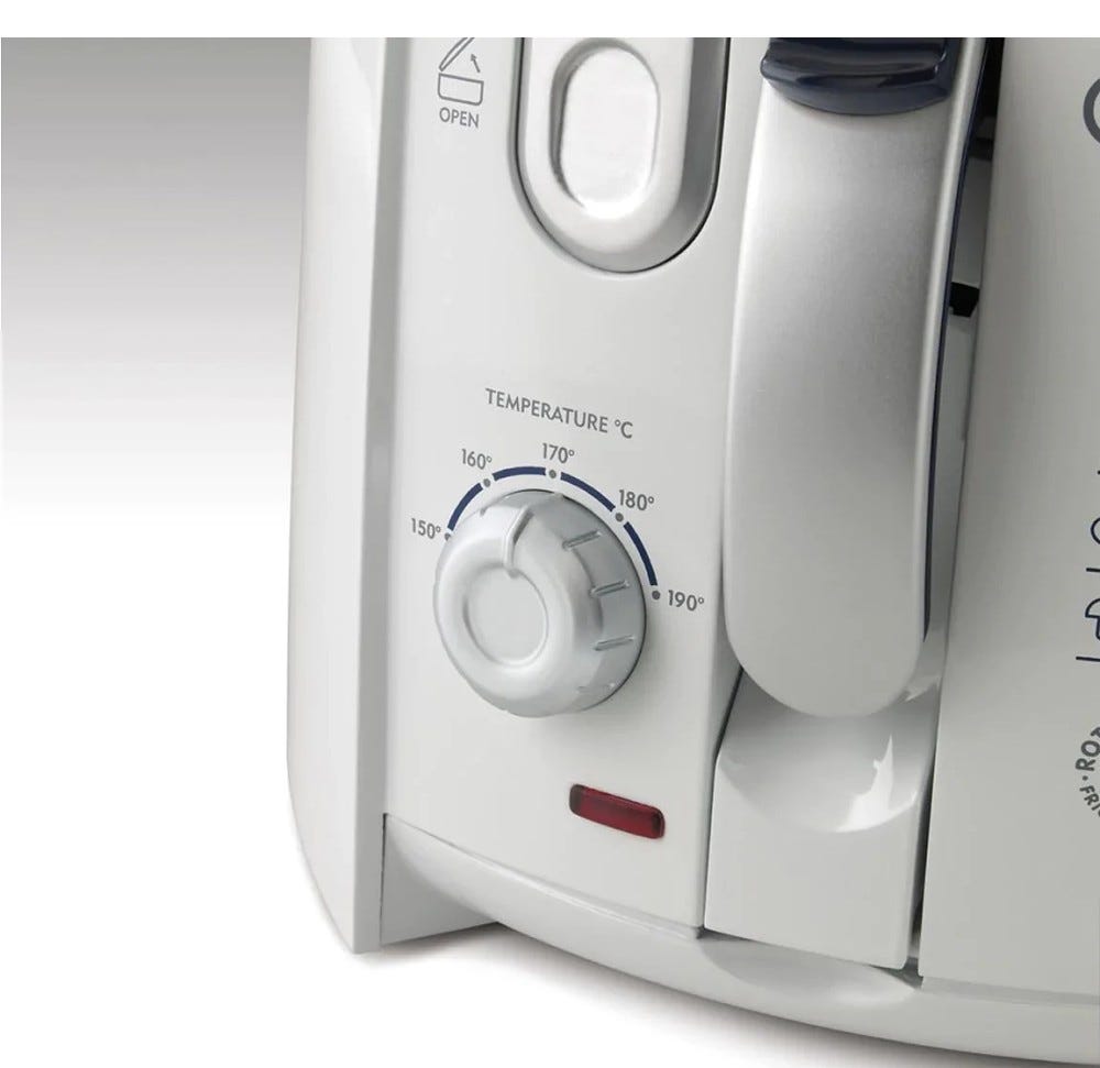 De Longhi Rotofry F28211 Friggitrice elettrica - bianco