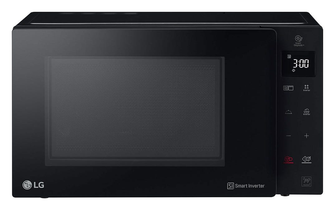 LG MH7235GPS Neochef™ Forno microonde con grill cm. 54 - nero fumè
