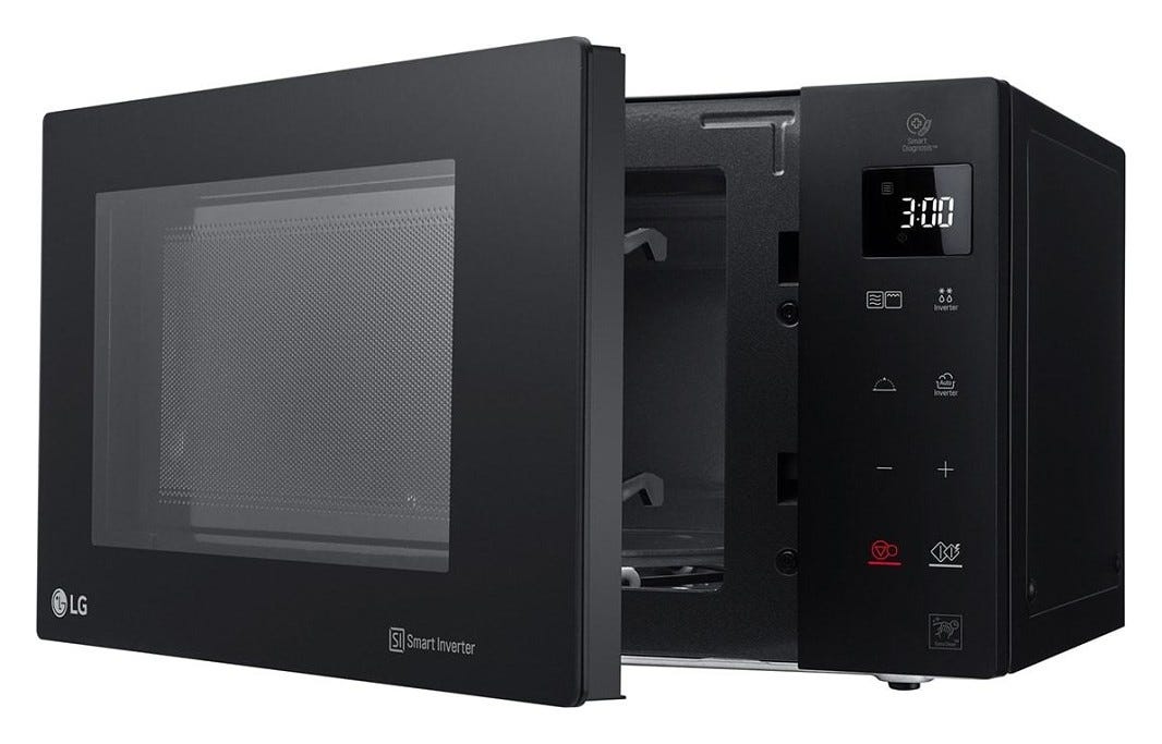LG MH7235GPS Neochef™ Forno microonde con grill cm. 54 - nero fumè