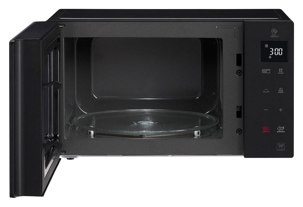 LG MH7235GPS Neochef™ Forno microonde con grill cm. 54 - nero fumè