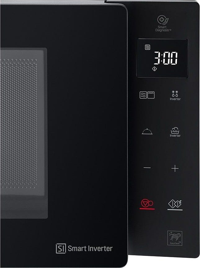 LG MH7235GPS Neochef™ Forno microonde con grill cm. 54 - nero fumè